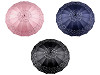 Parapluie femme à ouverture automatique, brindilles et fleurs