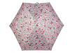 Dámský mini skládací deštník květy