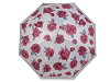 Dámský vystřelovací deštník květy