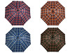 Auto-open umbrella, checkered