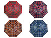 Parapluie à ouverture automatique, à carreaux