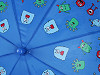 Gyermek esernyő varázslatos cupcakes, szörnyecskék, autók
