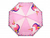 Detský vystreľovací dáždnik - jednorožec, zvieratká, psíci
