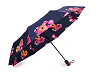 Damen Regenschirm Automatik Blumen