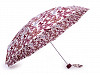 Damen Regenschirm faltbar Schmetterling Mini