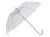 Damen Regenschirm Automatik transparent - für Hochzeit