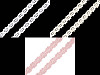 Dentelle en coton, largeur 12 mm