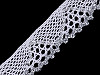 Cotton Lace width 14 mm with Lurex