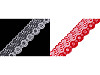 Encaje de nailon y poliamida, ancho 36 mm