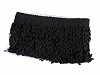 Guipure Lace Trim with Tassels width 80 mm