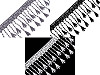 Koronka gipiurowa z frędzelkami szerokość 12 cm 