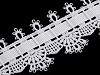 Guipure Lace Trim with Ribbon width 35 mm
