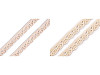 Liseré de dentelle en coton, largeur 10 ; 14 mm