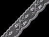 Nylon lace width 38 mm