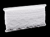 Ribete de encaje de nailon y poliamida, ancho 47 mm