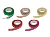Koronka samoprzylepna szerokość 15 mm metaliczna