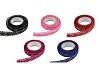 Metallische Spitze selbstklebend, Breite 15 mm