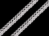 Cotton bobbin lace, width 12 mm