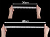 Dentelle élastique, largeur 28 mm