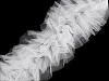 Našívací / všívací tylový volánek k výrobě tutu sukní šíře 10 cm