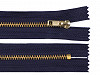 Metal / Brass Zipper width 4 mm length 18 cm pants