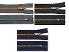 Metal / Brass Zipper width 4 mm length 16 cm pants