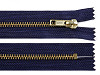 Fermeture Éclair métallique No 5, longueur 20 cm 