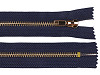 Kovový zips No 5 dĺžka 18 cm (jeansový)