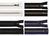 Kovový zips No 5 dĺžka 18 cm (jeansový)