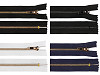 Kovový zips No 5 dĺžka 20 cm (jeansový)