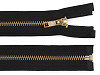 Metal Zipper width 6 mm length 80 cm