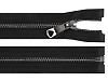 Kovový zip No 5 délka 60 cm s ozdobným jezdcem
