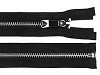 Kovový zips No 5 dĺžka 75 cm s ozdobným bežcom