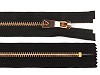 Fermoar metalic No 5, lungime 18 cm, cu cursor decorativ