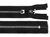 Fermoar metalic No 5, lungime 25 cm, cu cursor decorativ