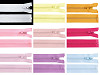 Plastic Zipper 5 mm open-end 40 cm jacket