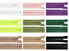 Two-Way Plastic Zipper No 5, open-end, 2 sliders, length 65 cm, jacket