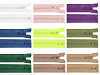 Two-Way Plastic Zipper No 5, open-end, 2 sliders, length 65 cm, jacket