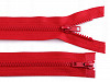 Two-Way Plastic Jacket Zipper 5 mm, 2 sliders length 65 cm