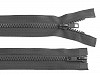 Two-Way Plastic Zipper 5 mm open-end, 2 sliders length 90 cm