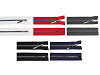Dúhový kostený zips No 5 dĺžka 50 cm