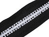 Plastic Zipper width 5 mm length 80 cm Letters