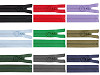 Plastic Zipper No 3 open-end with ring, length 30 cm
