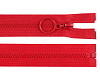 Plastic Zipper No 3 open-end with ring, length 60 cm