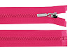 Plastic Zipper No 5 length 50 cm with a decorative slider