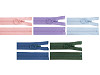 Fermeture Éclair en plastique n<sup>o</sup> 3, longueur 70 cm, avec anneau