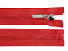 Plastic zipper No 5, length 30 cm with decorative slider