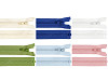 Plastic zipper YKK No 3, length 40 cm