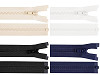 Kostěný zip YKK No 5 délka 65 cm bundový