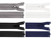Kostěný zip YKK No 5 délka 65 cm bundový